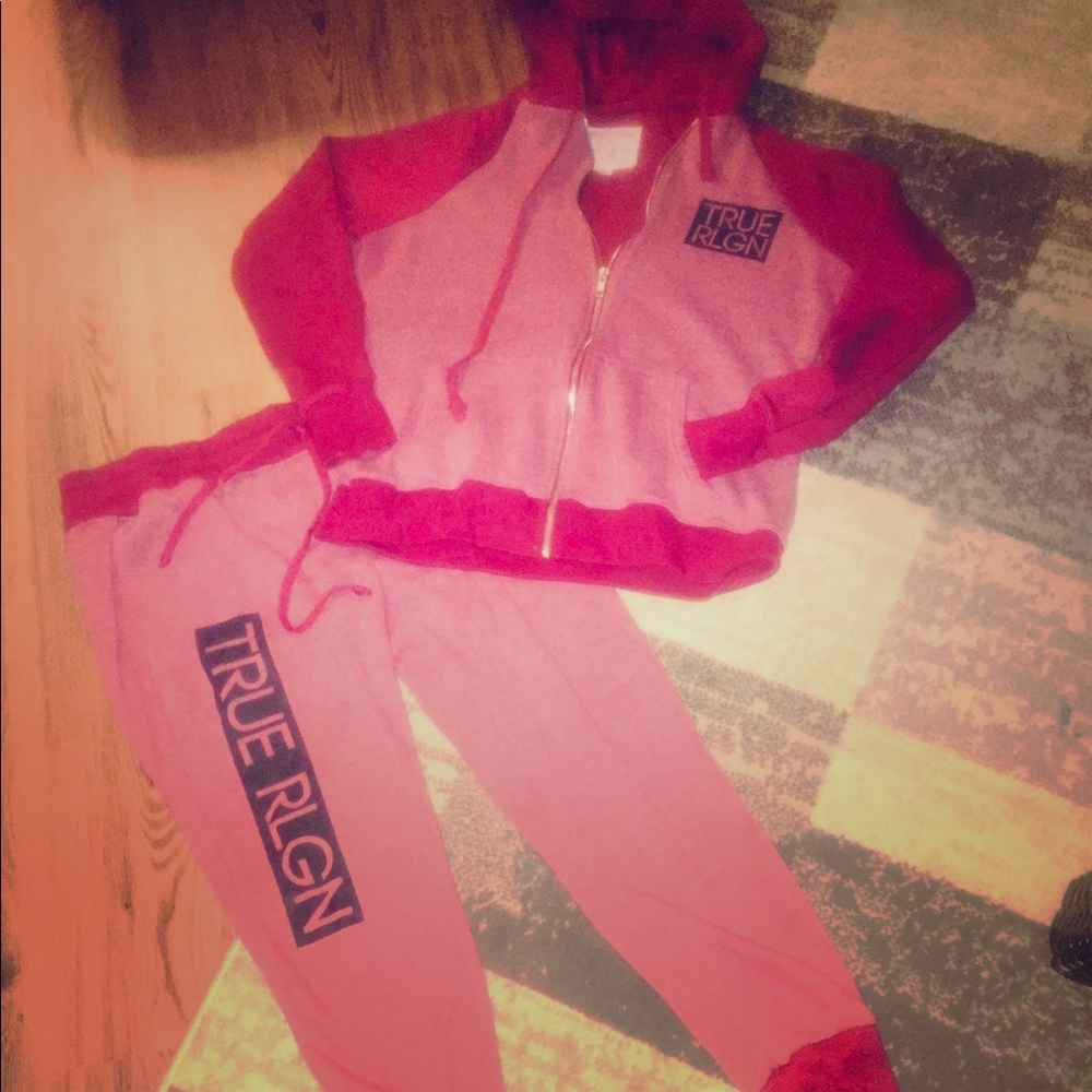 True Religion sweatsuit